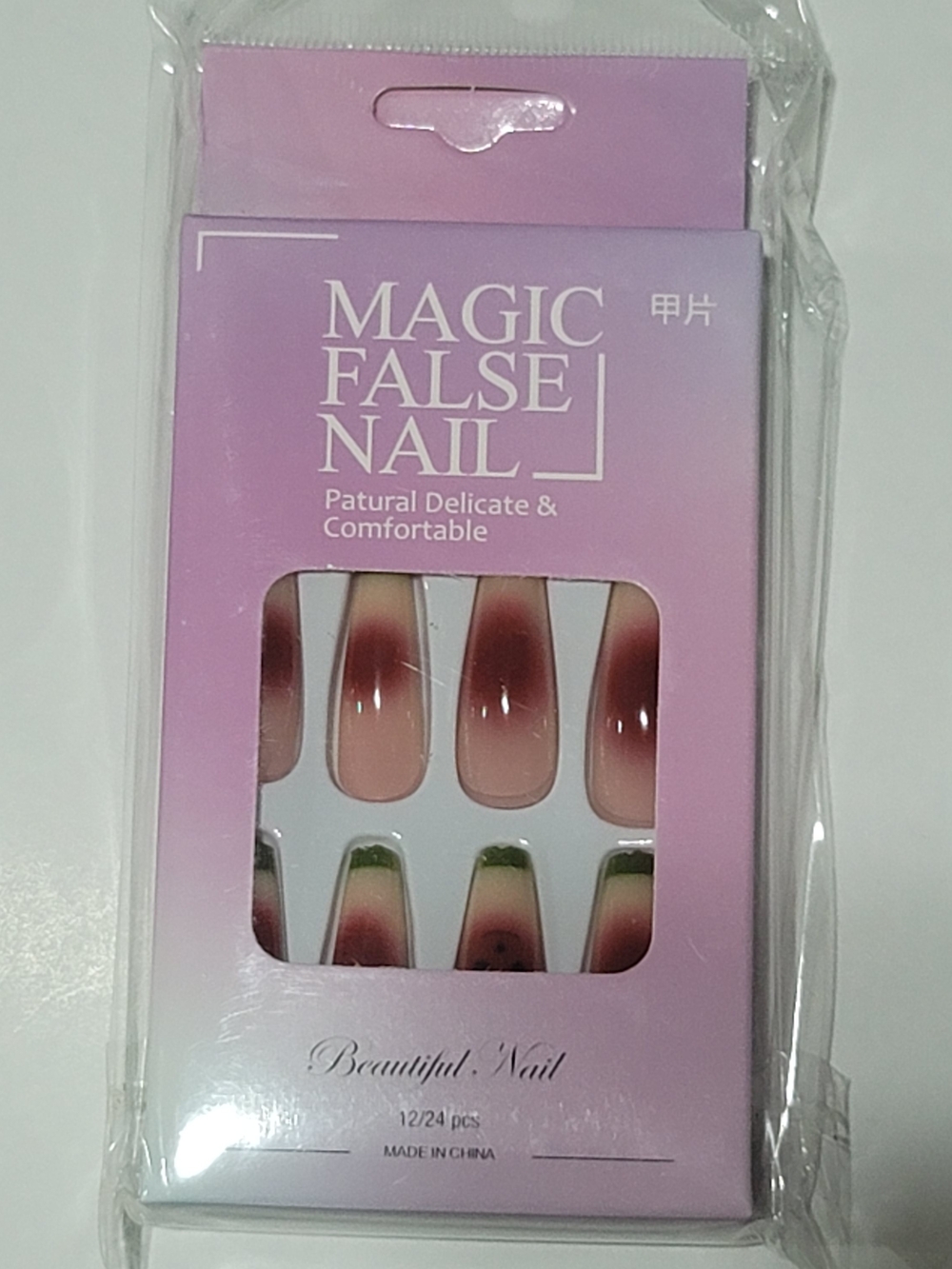 ❤️‍🔥6/$15❤️‍🔥Pink Ombre Press-On Nails